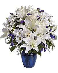 Beautiful in Blue from Arjuna Florist in Brockport, NY