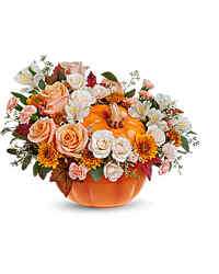 Hello Pumpkin Bouquet from Arjuna Florist in Brockport, NY